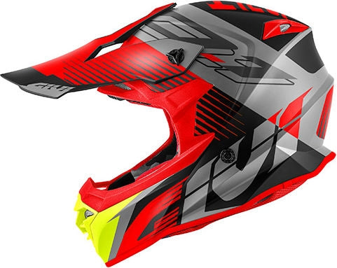 Givi 60.1 FRESH, Matt Red / Black / Titanium, Size M | H601FFRRT58