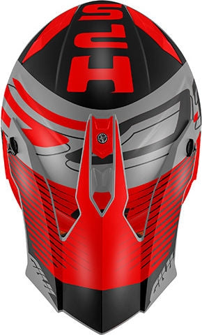 Givi 60.1 FRESH, Matt Red / Black / Titanium, Size XL | H601FFRRT61