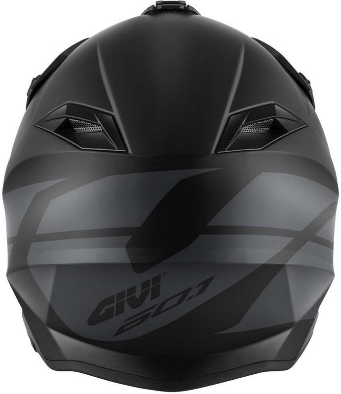 Givi Off-Road Helmet 60.1 INVERT Matte Black/Dark Grey, Size 60/L | H601FNVBK60