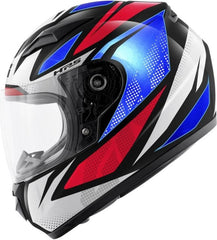 Givi JUNIOR 4 EVO FOLLOW BLUE RED FULL FACE HELMET, Size 54/JL | HJ04RFWLR54