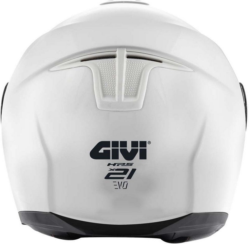 Givi Flip-up helmet X.21 EVO SOLID COLOR White, Size 56/S | HX21SB91056