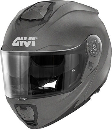 Givi X.27 SOLID COLOR, Matt Titanium, Size L | HX27BG76860