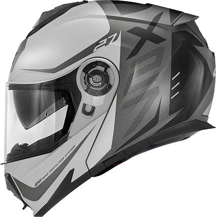 Givi X.27 DIMENSION, Matt Black / Titanium / Silver, Size M | HX27FDMTS58