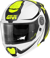 Givi X.27 DIMENSION, Matt Black / White / Yellow, Size M | HX27FDMWY58