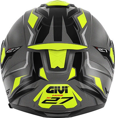 Givi X.27 SECTOR, Matt titanium / black / yellow, Size XL | HX27FSEBY61