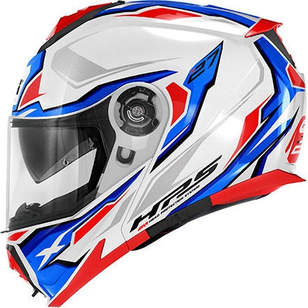 Givi X.27 SECTOR, White / Blue / Red, Size XL | HX27FSEWB61
