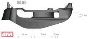 GIVI M6M Monolock System Plate | M6M