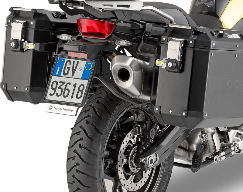 Givi PL5127CAM Specific Pannier Holder for Cam-Side Trekker Outback Side Cases for BMW F 750 GS, F 850 GS | PL5127CAM