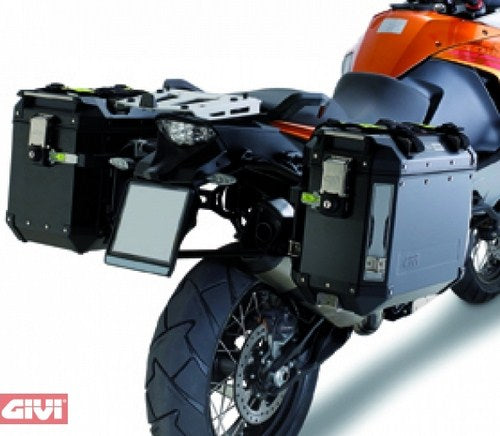Givi PL7705CAM Specific Pannier Holder for Monokey Cam-Side Trekker Outback Side Cases for KTM Adventure 1050, 1190, Super Adventure 1290 15- | PL7705CAM