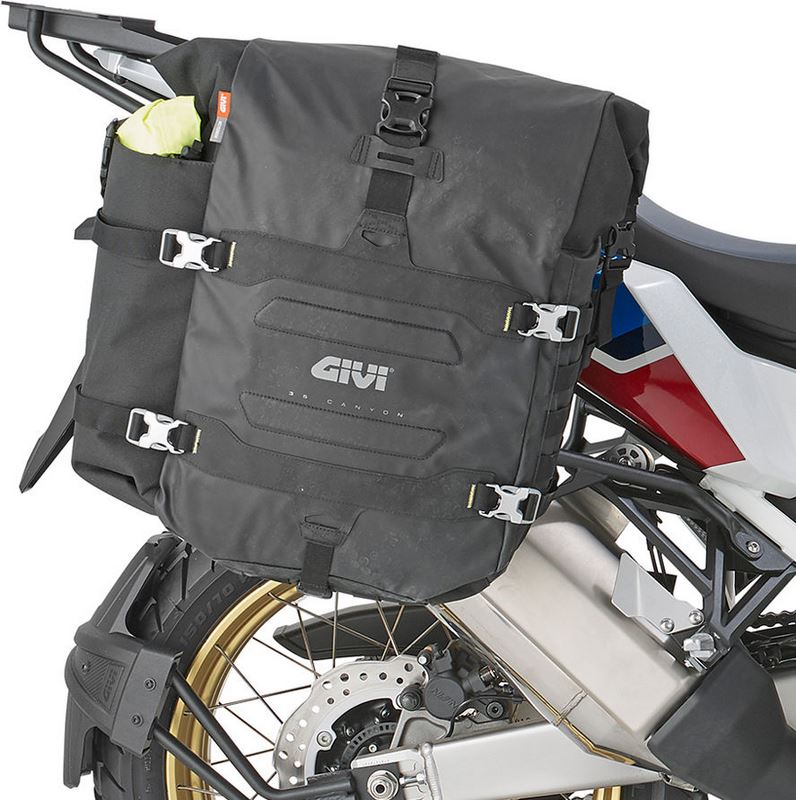 Givi PLO1179N Specific Pannier Holder for Hard Cases or Soft Bags, specific for Honda CRF1100L Africa Twin | PLO1179N