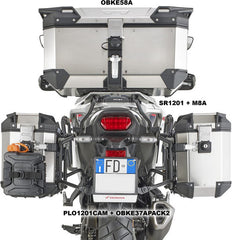 GIVI Side case carrier ONE-FIT for monokey cam-side - for Honda XL 750 Transalp (23) | PLO1201CAM