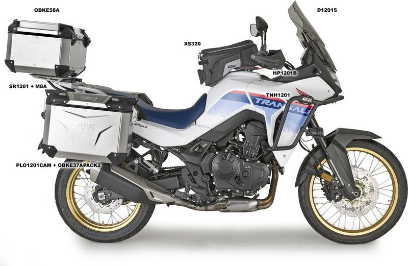 GIVI Side case carrier ONE-FIT for monokey cam-side - for Honda XL 750 Transalp (23) | PLO1201CAM