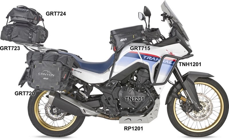 GIVI Side case carrier ONEFIT Monokey for Honda XL 750 Transalp (23) | PLO1201MK