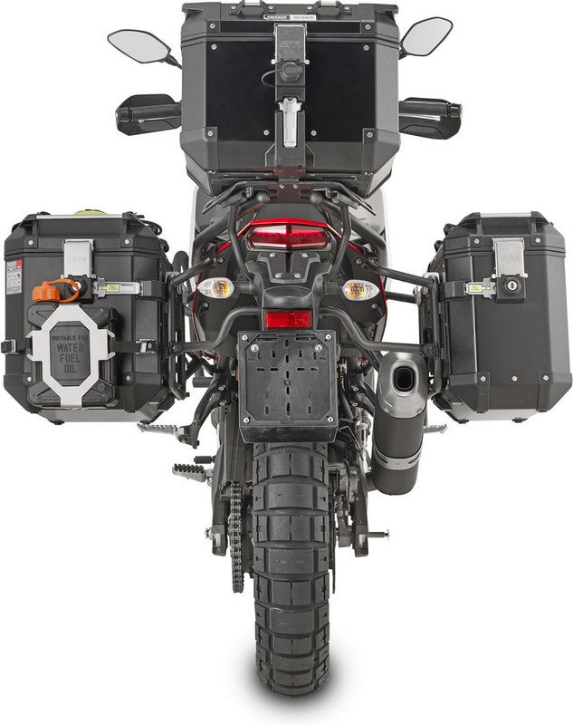Givi PLO2145CAM Specific Pannier Holder for Monokey Cam-Side Trekker Outback Side Cases for Yamaha Tenere 700 | PLO2145CAM