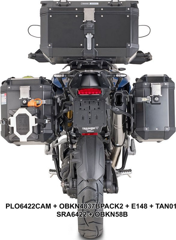 Givi Specific Pannier Holder for Monokey Cam-Side Trekker Outback Side Cases for Triumph Tiger 1200 GT | PLO6422CAM
