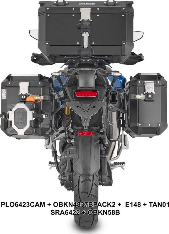 Givi Specific Pannier Holder for Monokey Cam-Side Trekker Outback Side Cases for Triumph Tiger 1200 GT Explorer | PLO6423CAM