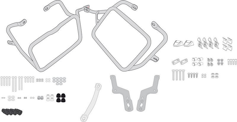 Givi Specific pannier holder PL ONE-FIT for MONOKEY® side-cases configuration | PLO6710MK
