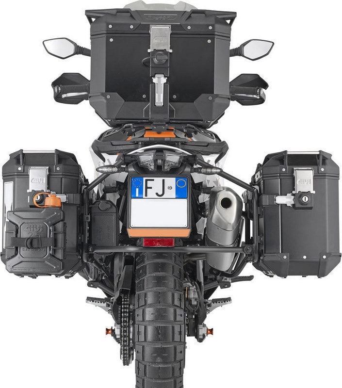 GIVI Side case carrier ONE-FIT f. Monokey-CAM-Side for various KTM models | PLO7717CAM