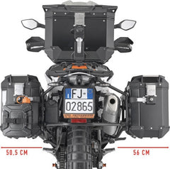 GIVI Side case carrier ONE-FIT f. Monokey-CAM-Side for various KTM models | PLO7717CAM
