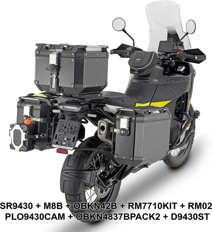 Givi Specific pannier holder PL ONE-FIT for Trekker Outback MONOKEY® CAM-SIDE configuration | PLO9430CAM