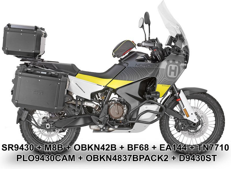 Givi Specific pannier holder PL ONE-FIT for Trekker Outback MONOKEY® CAM-SIDE configuration | PLO9430CAM