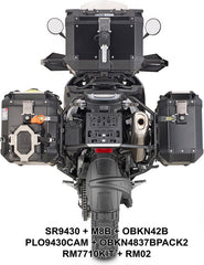 Givi Specific pannier holder PL ONE-FIT for Trekker Outback MONOKEY® CAM-SIDE configuration | PLO9430CAM