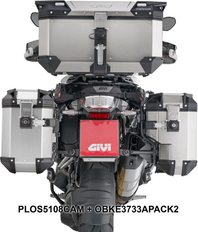 GIVI Side case carrier for monokey CAM side case with lateral offset right - BMW R1250GS (19-23) | PLOS5108CAM