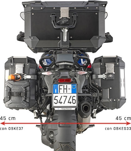 GIVI Side case carrier for monokey CAM side case with lateral offset right - BMW R1300GS (24) | PLOS5143CAM