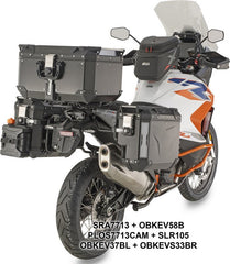 GIVI Side case carrier for monokey CAM side case with lateral offset right - for various KTM models | PLOS7713CAM