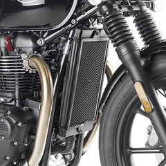 Givi Stainless steel specific radiator guard black painted | PR6407
