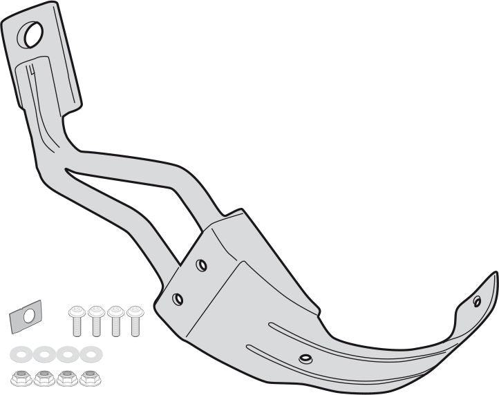 Givi Specific install kit to mount Rear Wheel Side Mount Fender RM02 on Yamaha Tracer 9 | RM2159KIT