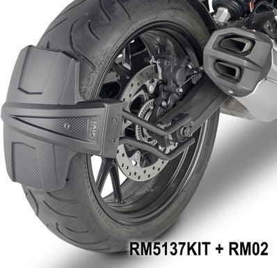 Givi Specific install kit to mount Rear Wheel Side Mount Fender RM02 on BMW F 900 R, F 900 XR | RM5137KIT