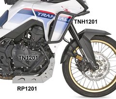 GIVI Specific engine guard made of satin-finished and anodized aluminium - for Honda XL750 Transalp (23) | RP1201