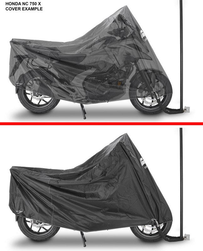 GIVI Waterproof vehicle cover, size XL for maxi scooters, enduro, sport tourers and touring bikes | S203XL