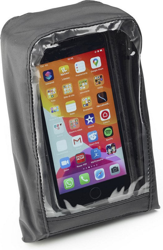 Givi Smart phone / GPS Givi S958B holder for handlebar mounting, inner dimensions 97x189mm, window dimensions 80x169mm | S958B
