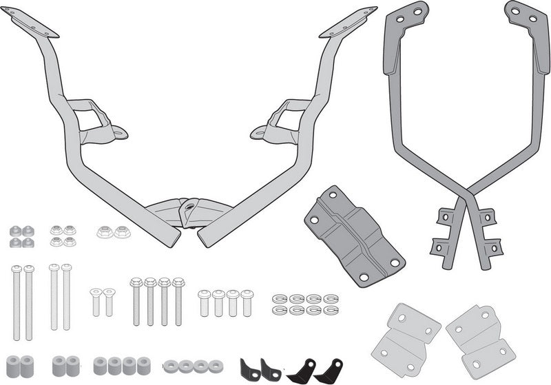 Givi SR2147 Yamaha TMAX 560 Rear Rack specific for Monokey or Monolock Cases | SR2147