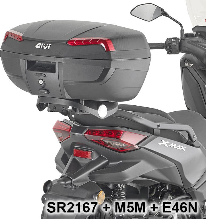 GIVI Topcase carrier for monokey or monolock case for Yamaha X-Max 125/300 (23) | SR2167