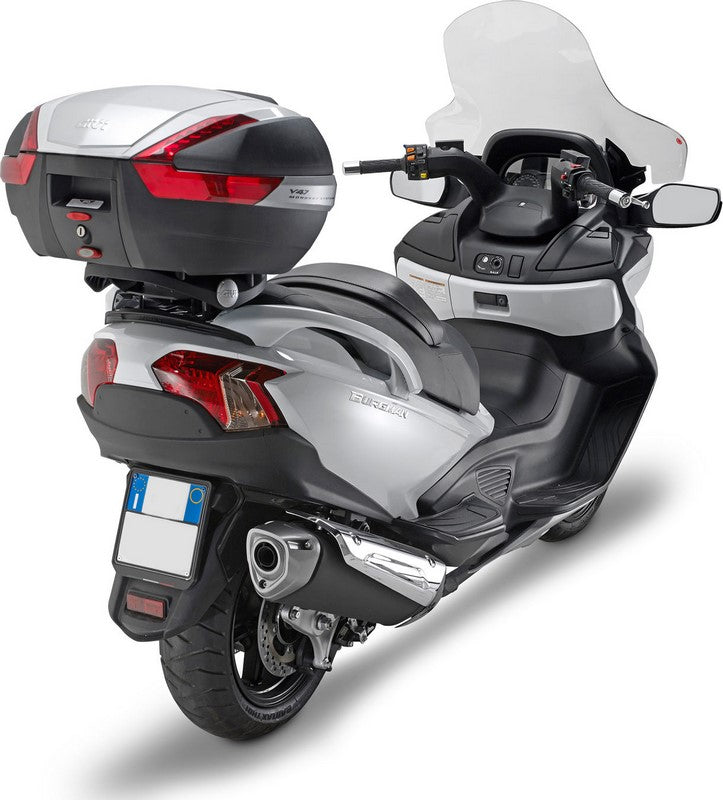 Givi SR3104 Suzuki Burgman 650 Rear Rack specific for Monokey top case, Monokey plate included | SR3104