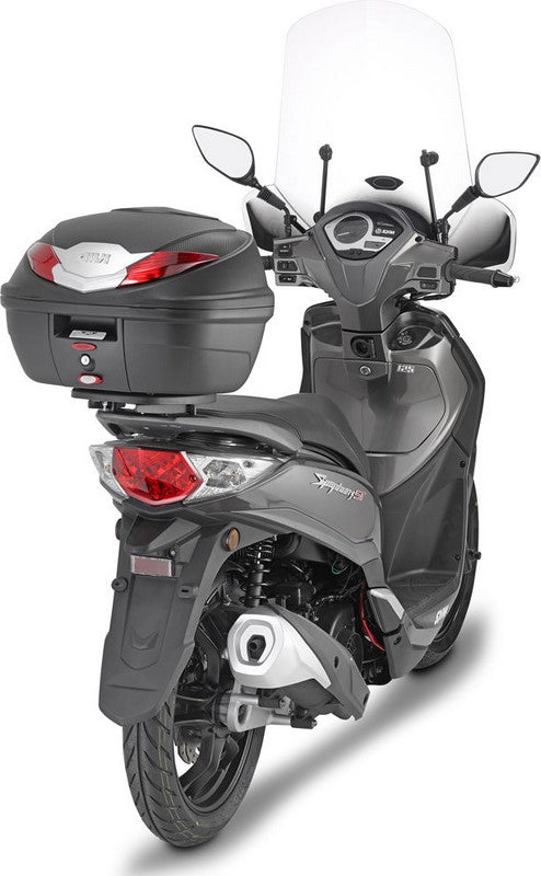 Givi SR7054 SYM Symphony ST 50-125-200 15-19 Rear Rack specific for Monolock top case, to be used with top case that already include a Monolock plate | SR7054
