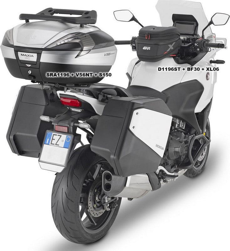 Givi Specific rear rack, black, in anodised aluminium for MONOKEY® top-case | SRA1196
