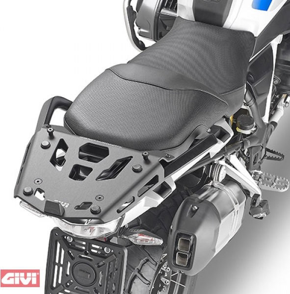 Givi Aluminum top case carrier black for Monokey case, for BMW R 1200 GS (13-18), R 1250 GS (19-20) | SRA5108B