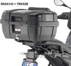 GIVI Aluminum top case carrier for monokey case, 6 kg for BMW R 1300 GS (2024) | SRA5143