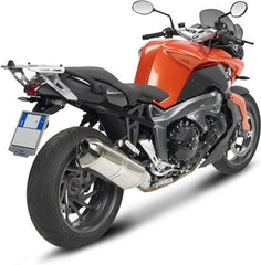 Givi SRA690 BMW K 1200 R 05-08, K 1300 R 09-16 Aluminum Rear Rack specific for Monokey top case | SRA690