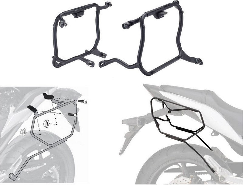 Givi TE1111 SideFrame for Easylock Side Bags, or Soft Side Bags for Honda NC700S/X, NC750S/X 14-15 | TE1111