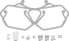 Givi TE5137 SideFrame for Easylock Side Bags, or Soft Side Bags for BMW F 900 R, F 900 XR | TE5137