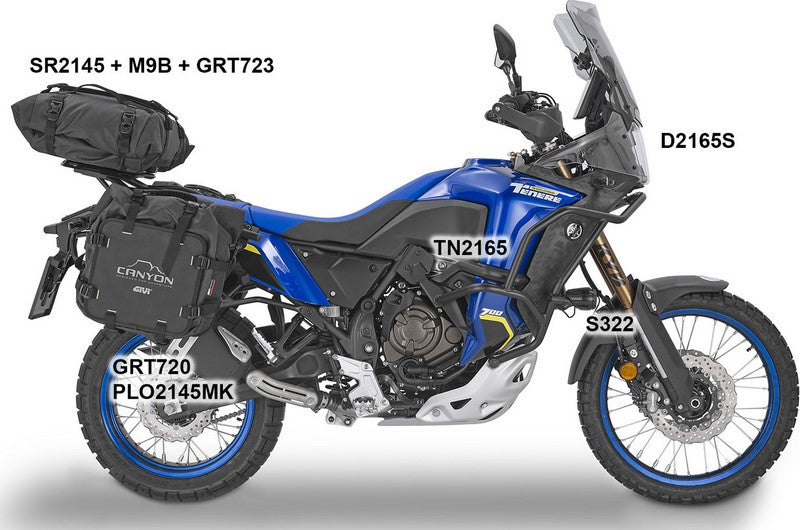 Givi Specific crash bar - black | TN2165
