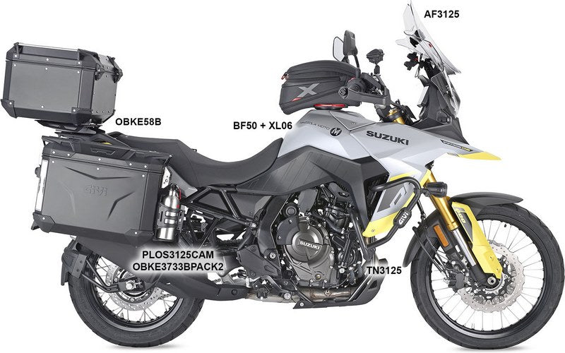 GIVI Specific crash bar - black - for Suzuki V-Strom 800DE (23) | TN3125