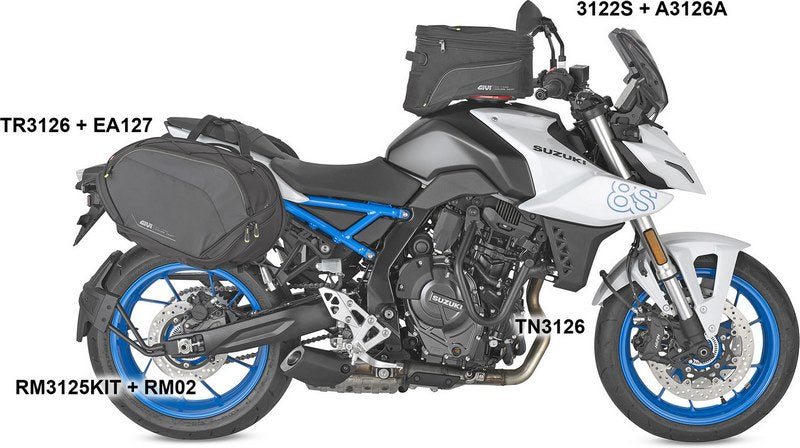 GIVI Specific crash bar - black - for Suzuki GSX-8S (23) | TN3126