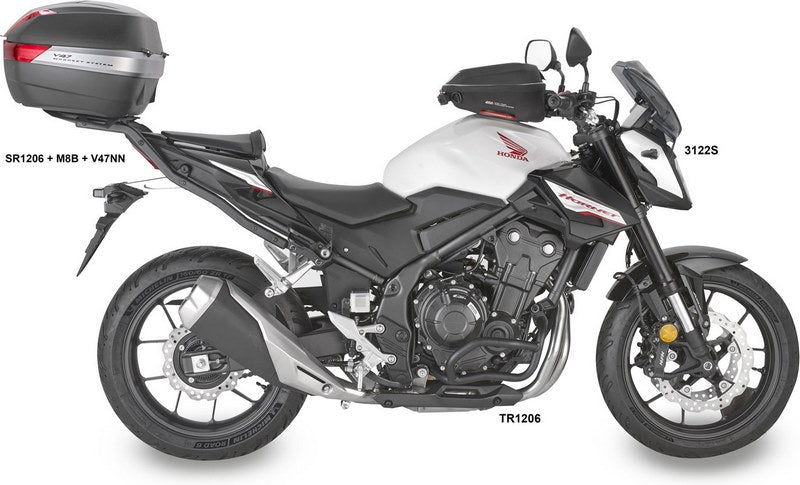 GIVI Spacer Remove-X for soft side bags for Honda CB750 Hornet (23-24), CB500 Hornet (24) | TR1206