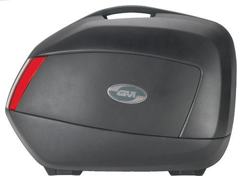 Givi V35NT MonoKey Side Cases, 2 x 35 Liters Bags, Color Black, Red Reflectors | V35N